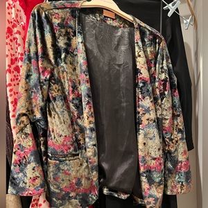 POL velvet Blazer Size Medium